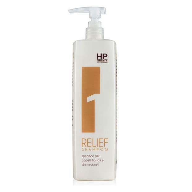 Шампунь для поврежденных волос / Relief Shampoo HP Firenze 1000 мл. - фото 4801