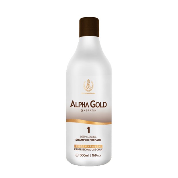 Шампунь глубокой очистки Alpha Gold Deep Cleaning Shampoo (шаг 1) 500 мл.