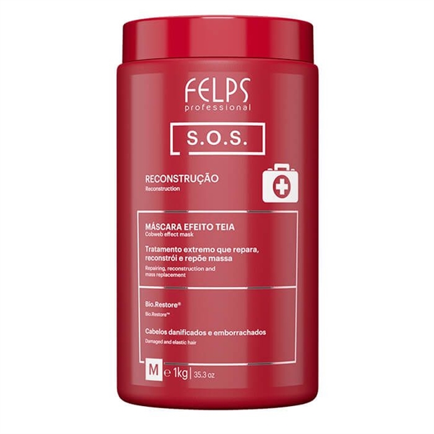 Холодный ботокс для волос Felps SOS Extremo, 1000 мл.