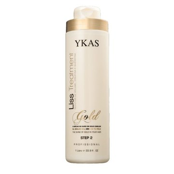 Кератин для волос Ykas Gold Redutor de volume 1000 мл., (шаг 2)