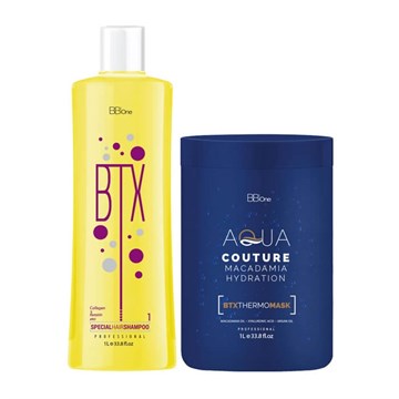 Ботокс для волос Aqua Couture Macadamia Hydration BTX, 1000/1000 мл.