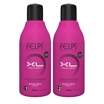 Набор для выпрямления волос Felps XL Treatment 300/300 мл.