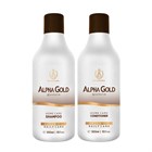 Домашний уход после кератинового выпрямления / Alpha Gold Daily Care 300/300 мл. 29308980 - фото 4747