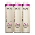 Набор Ykas Rubi для выпрямления волос, 1000/1000/1000 мл. - фото 5016